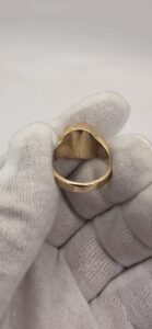 Kunnostettu 10.10g 750 kultasormus koko 20. H. 1050€